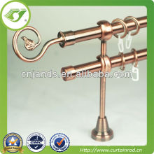 Guangzhou hot sell 16mm mini curtain rod/extendable metal curtain rod